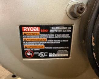 Ryobi BS901 9-inch Band Saw