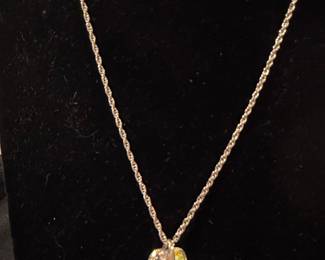 Swarovski Crystal Heart Pendant Necklace