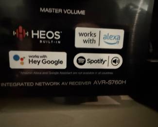 Denon AVR-S760H Integrated Network AV Receiver