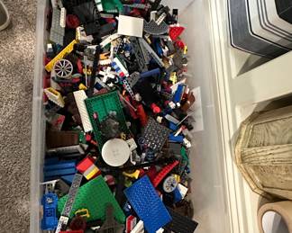 Assorted LEGO Building Blocks and Sets