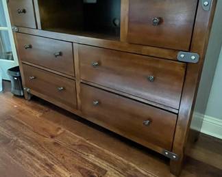 Campaign Style Media Console/Dresser
