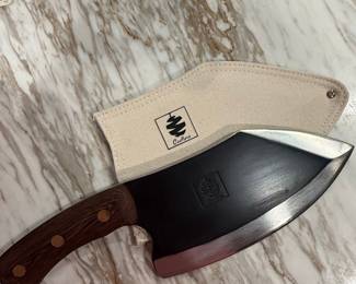Coolina Lixy Cleaver Chef Knife with Sheath