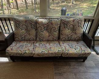 Greendale Home Fashions Paisley Outdoor Sofa Cushions