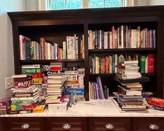 Assorted Books and Board Games Collection