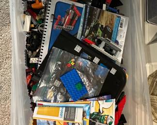 Assorted LEGO Building Blocks and Sets