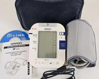 Lot #34 -  Omron HEM-790IT Automatic Blood Pressure Monitor with IntelliSense and ComFit Cuff