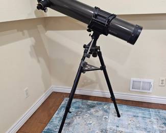 Lot #182 -  Galileo FS-135DX Reflector Telescope with Adjustable Tripod and Mount F1100 x 135mm