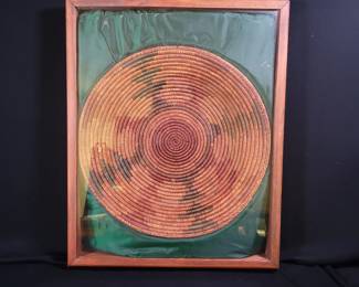 Native American Handwoven Basket