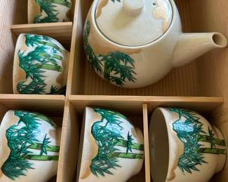 Japanese tea set