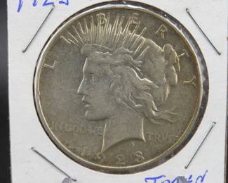 Lot 344. 1923 D Peace dollar
