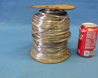 Lot 298. 18 pounds of lead used in making stained glass windows