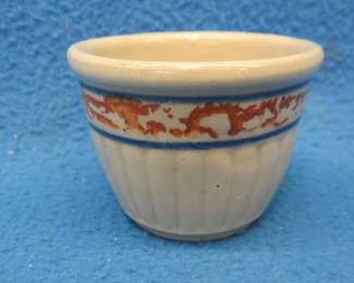 Lot 172. Red Wing Gray Line sponge band small mixing bowl