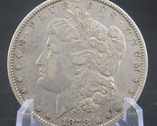 Lot 31. 1878 P Morgan Silver Dollar