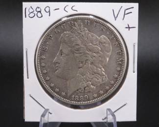 Lot 200. 1889 CC Morgan Silver Dollar. Minimum bid $2,000