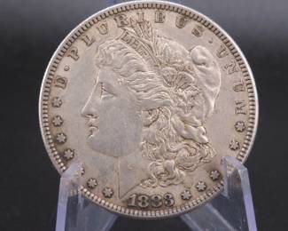 Lot 120. 1883 P Morgan Silver Dollar