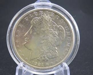 Lot 227. 1921 S High Grade Morgan Silver Dollar