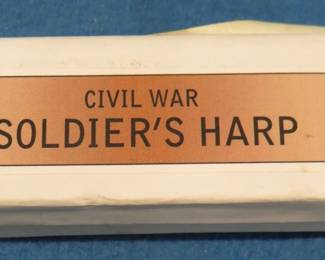 Lot 152. Civil War Soldier's harp found in the ground at a dig site of a Confederate Calvary camp near Bean Station, Tennessee