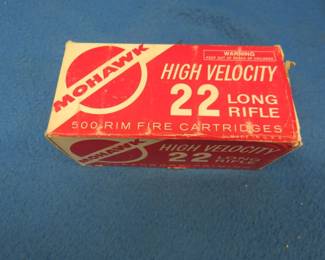Lot 141. 500 Mohawk 22 LR rounds