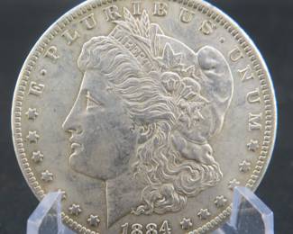 Lot 30. 1884 O Morgan Silver Dollar