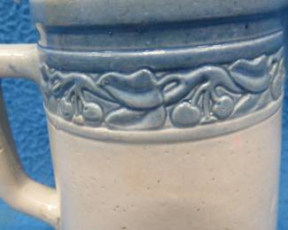 Lot 17. Small size Red Wing cherry band pitcher. Slight damage as pictured.