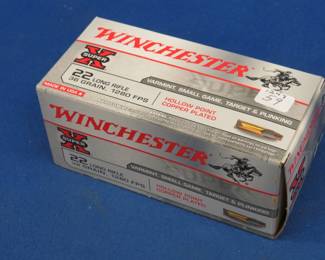 Lot 277. 450 Winchester 22 LR rounds
