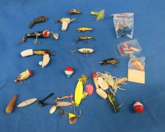 Lot 168. Fishing lures and tackle. See photos for descriptions