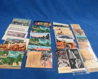 Lot 99. Mid-century postcards in sleeves