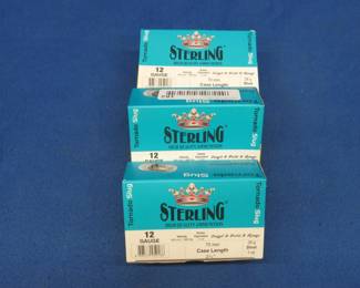 Lot 276. 30 Sterling 12-gauge Tornado Slugs