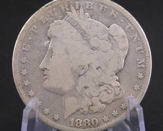 Lot 239. 1880 P Morgan Silver Dollar