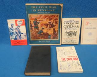 Lot 76. Variety of publications about the Civil War