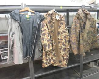 Lot 308. Three jackets. Sizes as pictured.