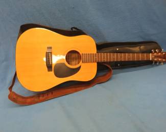 Lot 223. Fender F-3 guitar with a Fender case