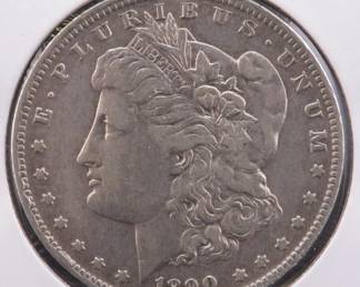 Lot 138. 1890 O Morgan Silver Dollar