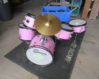 Lot 112. Child size Gammon percussion set