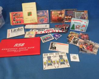 Lot 323. Misc. collectibles including a 1964 D Washington quarter