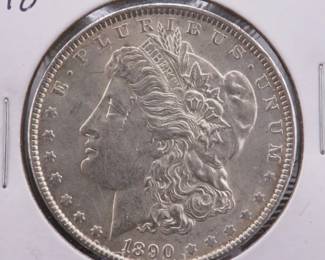 Lot 139. 1890 P High Grade Morgan Silver Dollar
