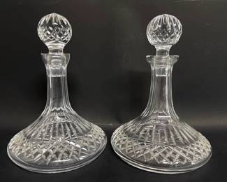Waterford ships decanters