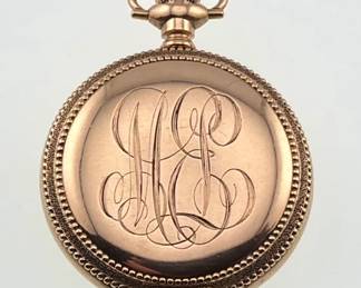 Gold filled Elgin ladies pocket watch