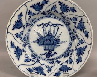Early Delft floral plate