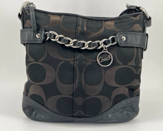 Coach F19730 Signature Chain crossbody shoulder bag