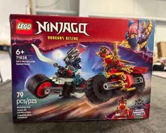 LEGO Ninjago Kai's Motorcycle Speed Race Building Set Multi 79 pc