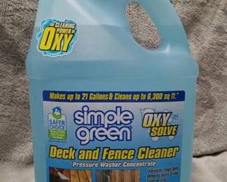 Simple Green Oxy Solve Deck and Fence Cleaner 1 gal Liquid