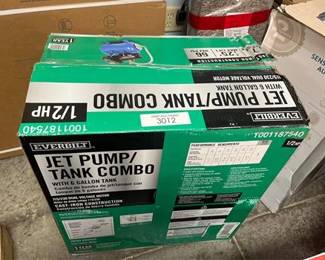 Everbilt 1/2 HP Shallow Well Jet Pump with 6 Gal. Tank
