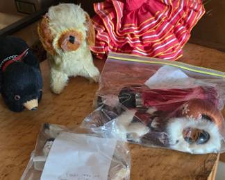 This washstand is in the dining room.  It is in great antique condition.