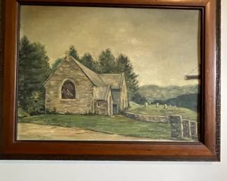 Oil on canvas 