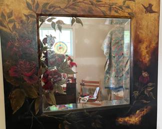 Hand painted mirror