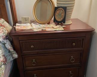 1 of 2 bedside tables