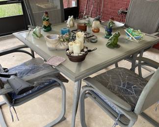 Patio table & chairs