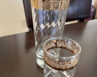 Culver highballs & juice glasses