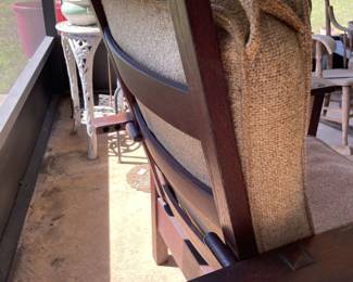 Back of Morris chair